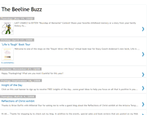 Tablet Screenshot of beelinebuzz.blogspot.com