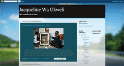 Desktop Screenshot of jacqueline-waukweli.blogspot.com