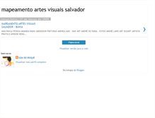 Tablet Screenshot of mapeamentoartesvisuaissalvador.blogspot.com