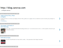 Tablet Screenshot of cancruz.blogspot.com