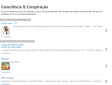 Tablet Screenshot of consciencia-e-conspiracao.blogspot.com