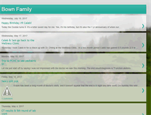 Tablet Screenshot of bownfamily.blogspot.com