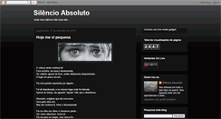 Desktop Screenshot of absolutosilenciodaspalavras.blogspot.com