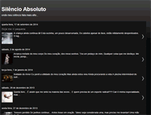 Tablet Screenshot of absolutosilenciodaspalavras.blogspot.com