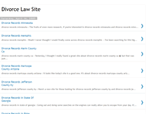 Tablet Screenshot of divorcelawsite.blogspot.com