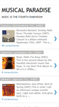 Mobile Screenshot of musicalparadise.blogspot.com
