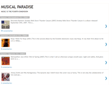 Tablet Screenshot of musicalparadise.blogspot.com