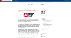 Desktop Screenshot of chamonixaccess.blogspot.com