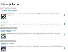 Tablet Screenshot of chamonixaccess.blogspot.com