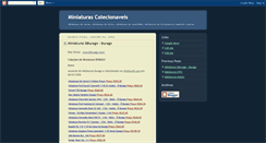 Desktop Screenshot of miniaturas-colecionaveis.blogspot.com