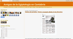 Desktop Screenshot of amigosegiptologiacantabria.blogspot.com