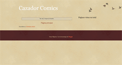 Desktop Screenshot of cazadorcomics.blogspot.com