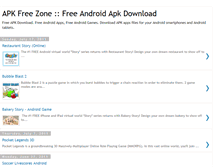 Tablet Screenshot of apkzone.blogspot.com