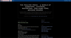 Desktop Screenshot of gamefowlfacts.blogspot.com