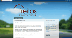 Desktop Screenshot of freitasrealtygroup.blogspot.com