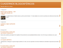 Tablet Screenshot of cuadernosblogosfericos.blogspot.com