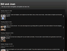 Tablet Screenshot of billandjoan.blogspot.com