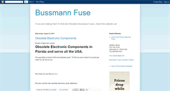 Desktop Screenshot of bussmannfuse.blogspot.com