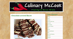 Desktop Screenshot of culinarymccook.blogspot.com