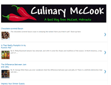 Tablet Screenshot of culinarymccook.blogspot.com