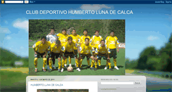 Desktop Screenshot of humbertolunacalca.blogspot.com