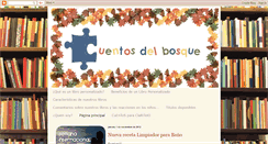 Desktop Screenshot of cuentosdelbosque.blogspot.com