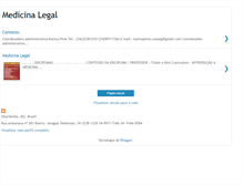 Tablet Screenshot of medicinalegalinpro.blogspot.com