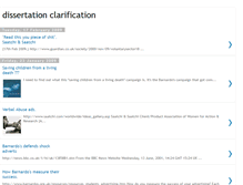 Tablet Screenshot of dissertationclarification.blogspot.com