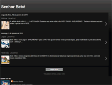 Tablet Screenshot of bebesenhor.blogspot.com