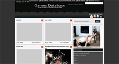 Desktop Screenshot of games-database.blogspot.com