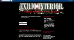Desktop Screenshot of exiliointerior-linzhe.blogspot.com