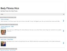 Tablet Screenshot of body-fitness-nice.blogspot.com