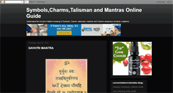 Desktop Screenshot of buddhaamuletscharmsandtalismans.blogspot.com