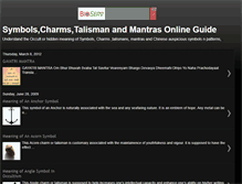 Tablet Screenshot of buddhaamuletscharmsandtalismans.blogspot.com