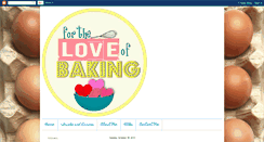 Desktop Screenshot of love-of-baking.blogspot.com