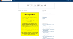 Desktop Screenshot of dutchindk.blogspot.com