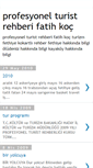Mobile Screenshot of profesyonelturistrehberi.blogspot.com