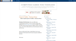 Desktop Screenshot of computergamesfortoddler.blogspot.com