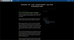 Desktop Screenshot of cocguitarfoundation.blogspot.com