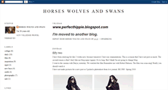 Desktop Screenshot of horseswolvesandswans.blogspot.com