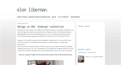 Desktop Screenshot of elonliberman.blogspot.com