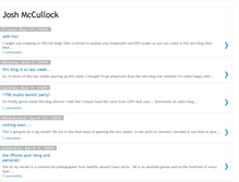 Tablet Screenshot of joshmccullock.blogspot.com