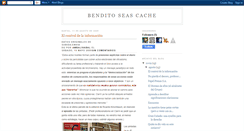 Desktop Screenshot of benditoseascache.blogspot.com