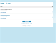Tablet Screenshot of eubaixofilmes.blogspot.com