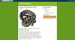 Desktop Screenshot of livrosliterarios.blogspot.com