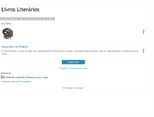 Tablet Screenshot of livrosliterarios.blogspot.com