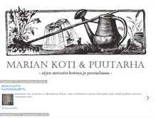 Tablet Screenshot of kotonajapuutarhassa.blogspot.com