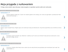 Tablet Screenshot of nurkowaprzygoda.blogspot.com