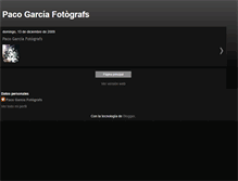 Tablet Screenshot of pacogarciafotografs.blogspot.com