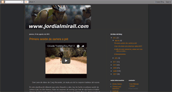 Desktop Screenshot of jordialmirall.blogspot.com